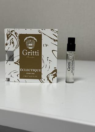Оригінальний зразок аромату gritti éclectique