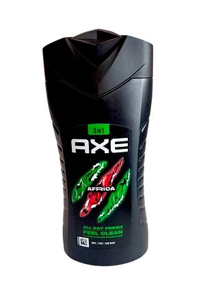 Гель для душа axe 3 в 1 африка 250 мл 9793