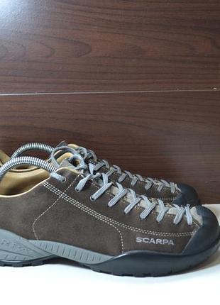 Scarpa mojito pelle 43р трекинговые походные турристические кроссовки  оригинал