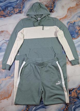 Спортивний костюм puma essential block кофта + штани