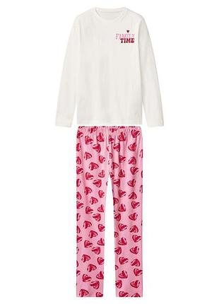 Пижама (лонгслив и штаны) для девочки pepperts by esmara kids 494988 158-164 см (12-14 years) комбинированный