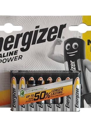 Батарейка energizer lr3 alkaline power b8 8 шт 0662