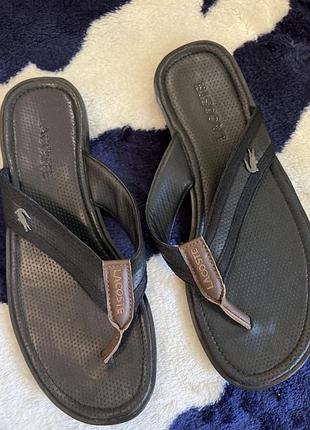 Шльопанці lacoste 40,5/25,5-26cm