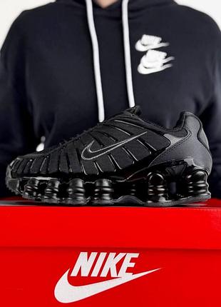 Nike shox tl all black