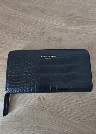 Кожаный кошелек kurt geiger