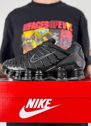 Nike shox tl all black