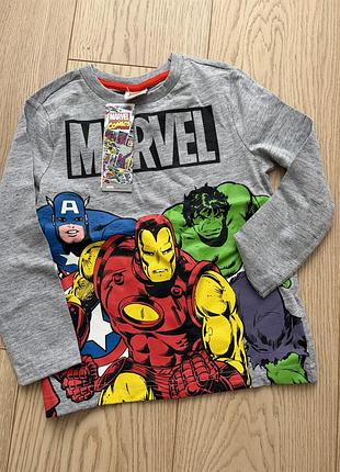 Кофта лонгслів marvel