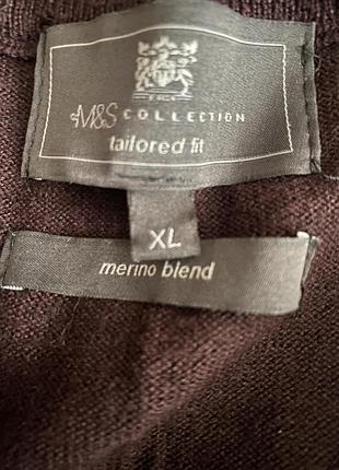 Шерстяной свитер m&amp;s 6