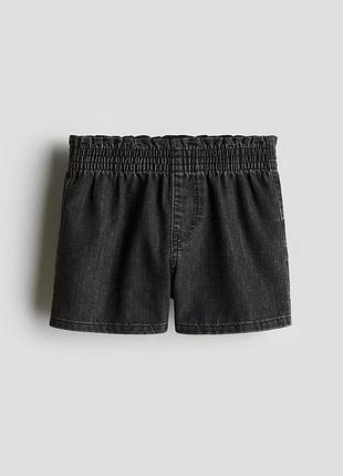 Детские джинсовые шорты для девочки h&m 92 см черный (25072403a)