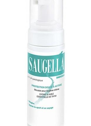 Пенка для интимной гигиены saugella mousse 150 мл