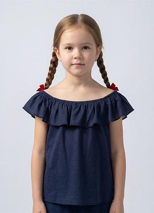 Блуза на девочку h&amp;m в идеальном состоянии. размер на 5-6 лет