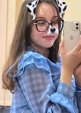 Блузка з рюшами