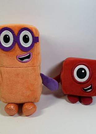Мʼякі іграшки  "numberblocks one & two playful pals"