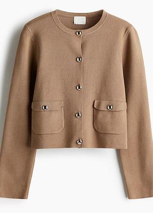 Шикарний кардиган кофта з кишенями h&m