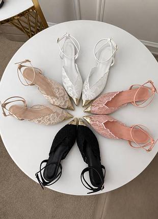 Жіночі туфлі мереживо jimmy choo