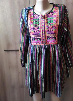 Блуза женская ethnic pp l/xl коттон