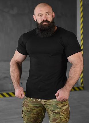 Мужская базовая однотонная футболка (пр-113494)
