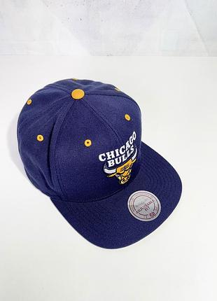 Кепка бейсбол  chicago bulls  mitchell & ness