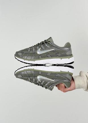 Nike p-6000 olive metallic 2