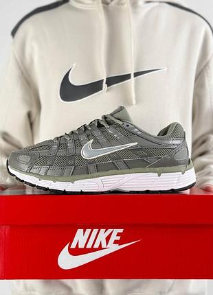 Nike p-6000 olive metallic