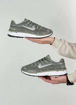 Nike p-6000 olive metallic 3