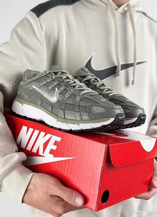 Nike p-6000 olive metallic 9