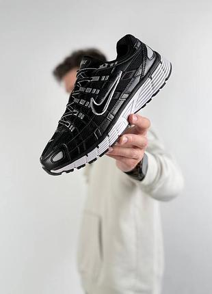 Nike p-6000 black white 4