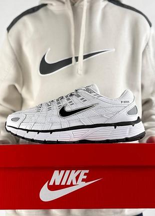 Nike p-6000 white black