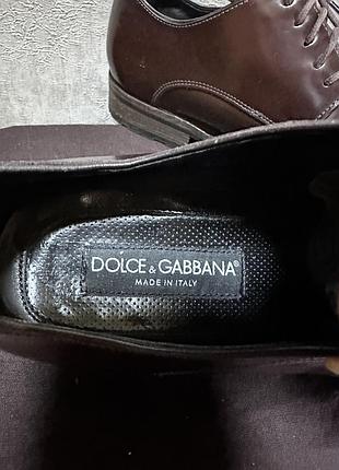 Dolce gabbana 🔥🔥туфли кожаные 2