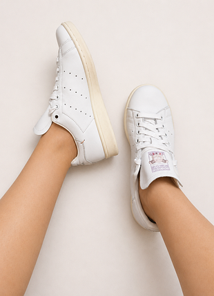 Кроссовки белые натуральная кожа adidas stan smith adidas originals dragon ball unisex
