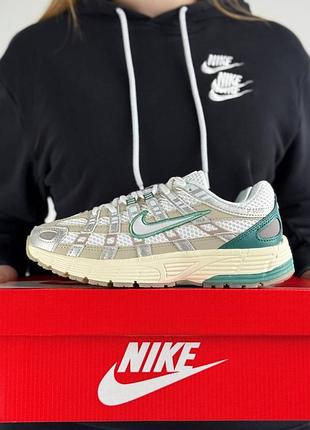 Nike p-6000 beige green