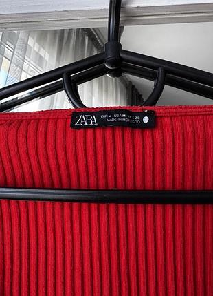 Червоне боді zara 3