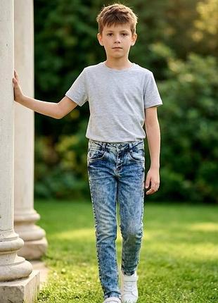 Джинсы для мальчика carcia jeans super slim 158 рост