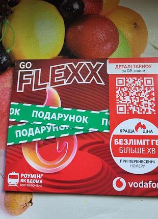 Новый стартовый пакет vodafone go flexx (с первыми 4-мя неделями услуг!)