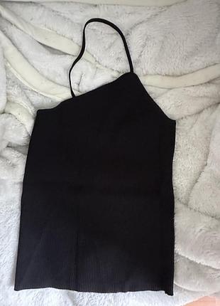 Топ в рубчик zara