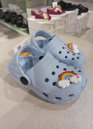 🌈 детские кроксы, шлепанцы, босоножки, размер 21
