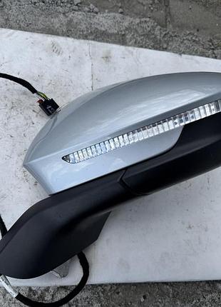Зеркало боковое левое volkswagen id.4, 2019-2023, 12 pin., оригинал, б.в., 11b857507ah9b9