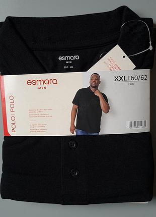 Чоловіча футболка поло livergy® нова лінійка esmara men®, р. xxl 60/62