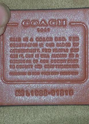 Сумка coach оригинал 4