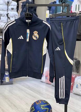 Спортивный футбольный костюм подросток, детский fc real madrid