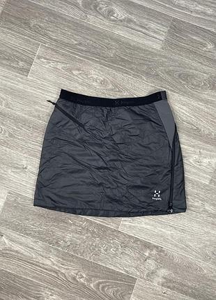 Жіноча трекінгова юбка haglöfs l.i.m barrier skirt в гарному стані, оригінал s-m