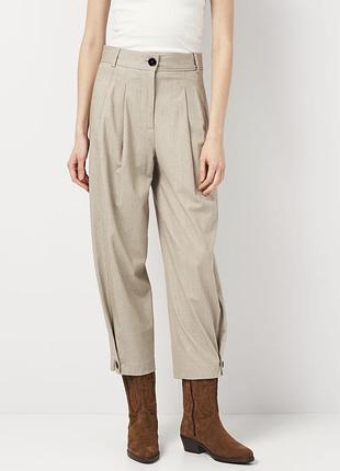 Вкорочені брюки zara бриджі
