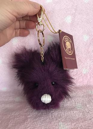 Мягкая игрушка брелок мишка коллекционный charlie bears нова