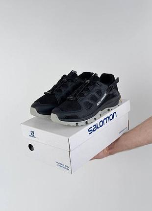 Чоловічі кросівки salomon tech amphib 5 black grey