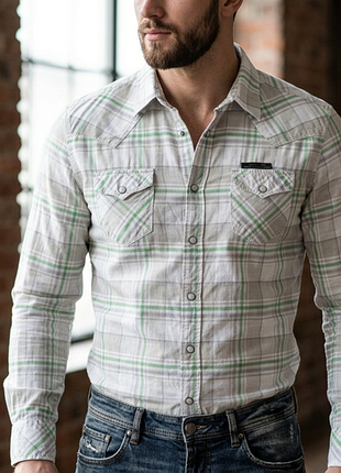 Сорочка\рубашка diesel checked shirt