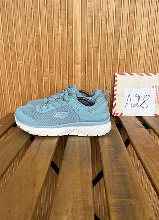 Кроссовки skechers blauwe sole