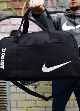 Спортивна фітнес сумка nike сумка чоловіча жіноча найк сумка в спортзал сумка для тренувань спортивні сумки найк