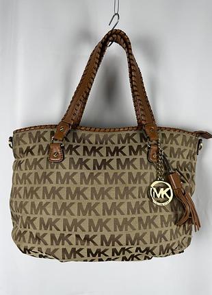 Кожаная сумка michael kors