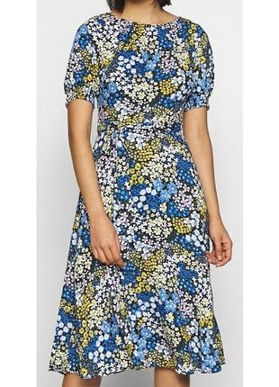 Волшебное платье / платье в цветочный принт dorothy perkins (100% вискоза)
