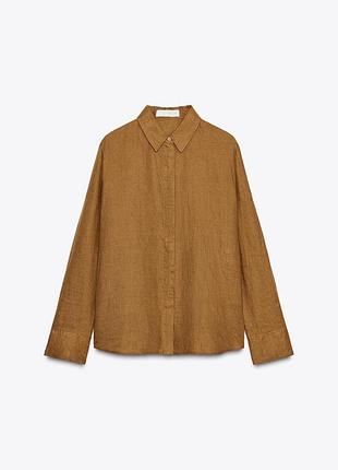 Сорочка льон zara